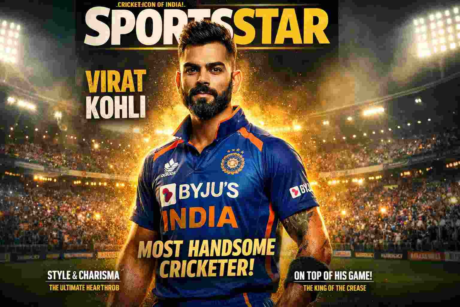 Virat Kohli – The Most Handsome Cricketer in the World Right Now (2026)