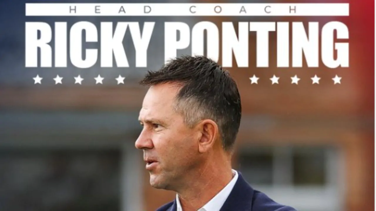 Ricky Ponting Takes Charge as Head Coach for Washington Freedom